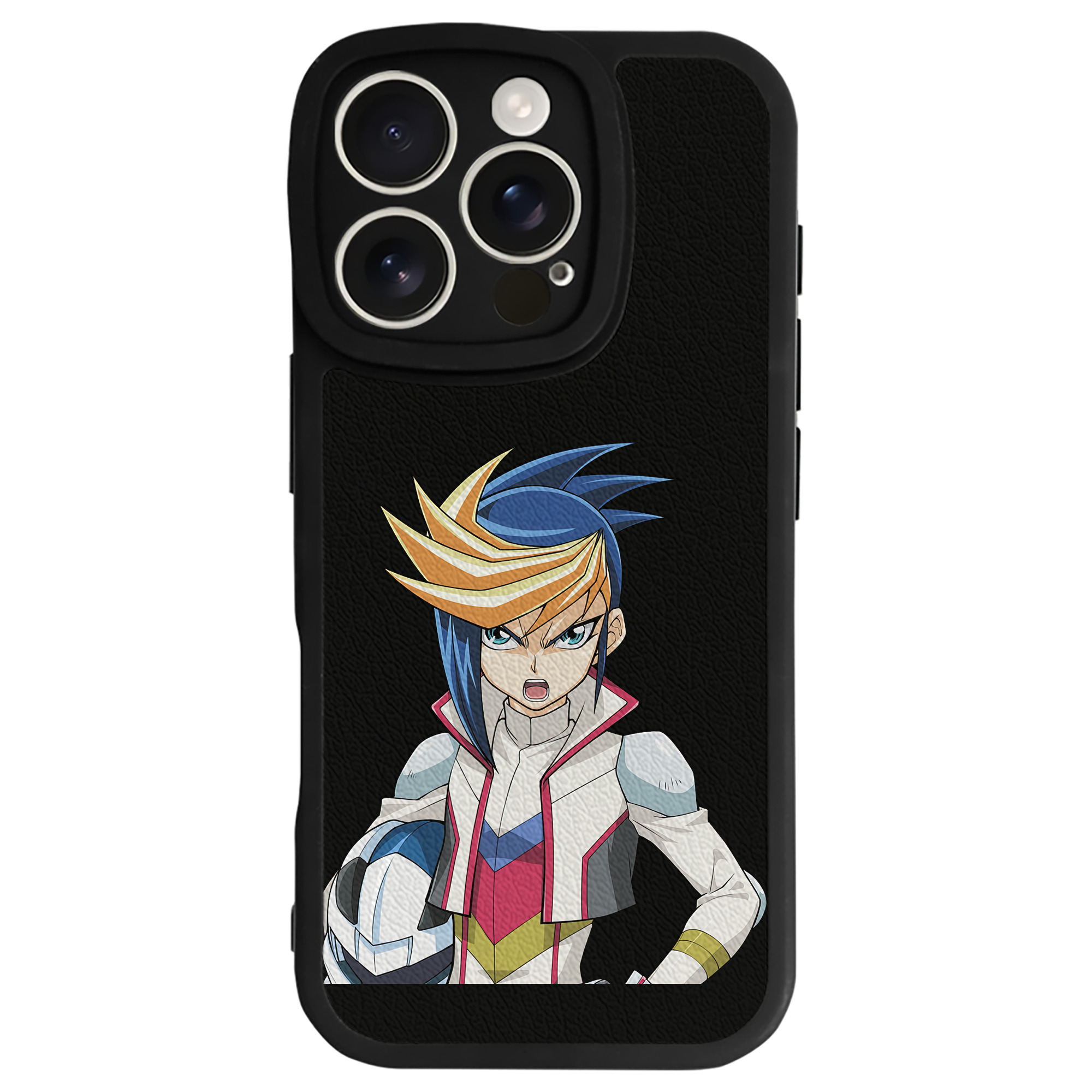 遊☆戯☆王 Yu-Gi-Oh! 【iPhone 16シリーズ対応】シリコンスマホケース（レザー調） 材質：シリコン